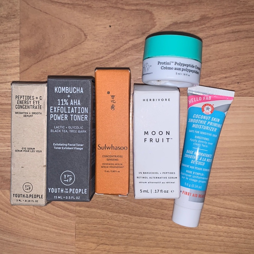 6 piece face minis Sephora